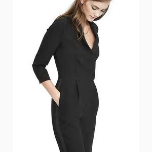 Black formal jumpsuit (BR women’s tux)